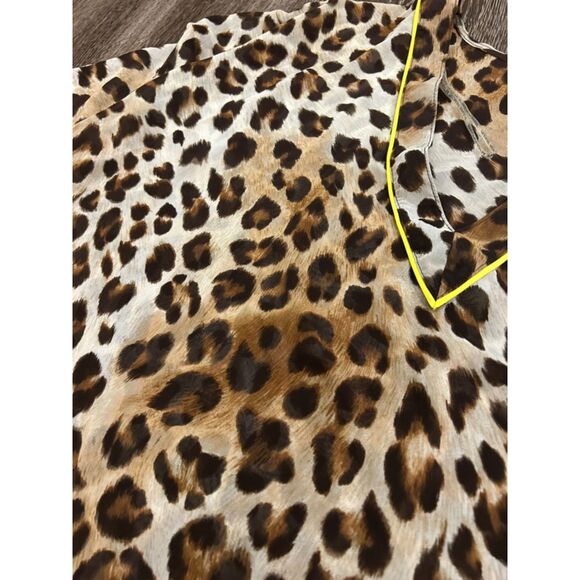 Vince Camuto Leopard Print M/L Swim Coverup - Picture 6 of 9